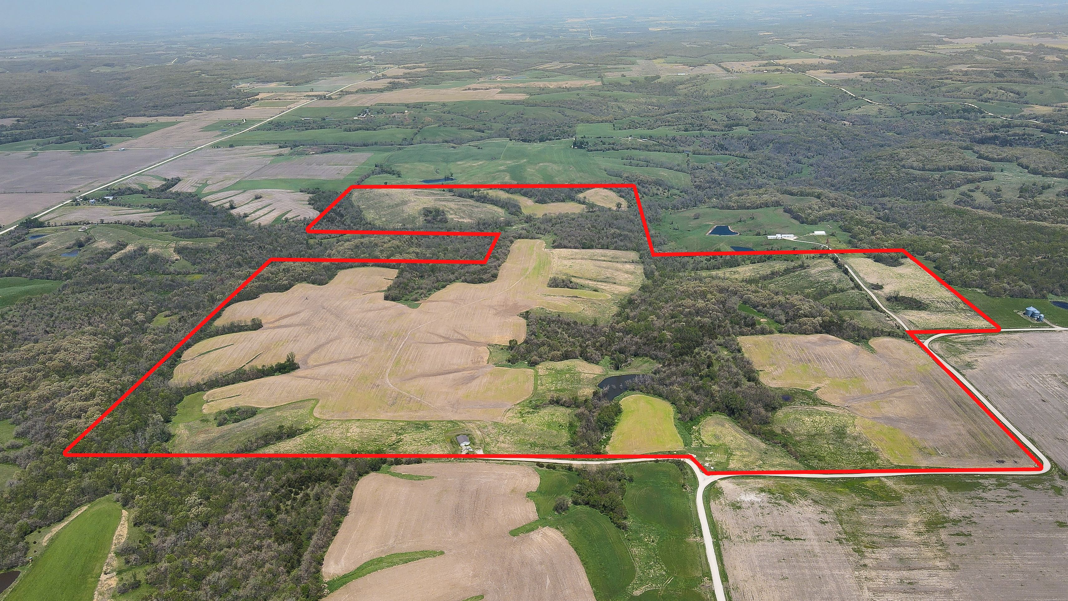 370 acres in Lucas County, Iowa