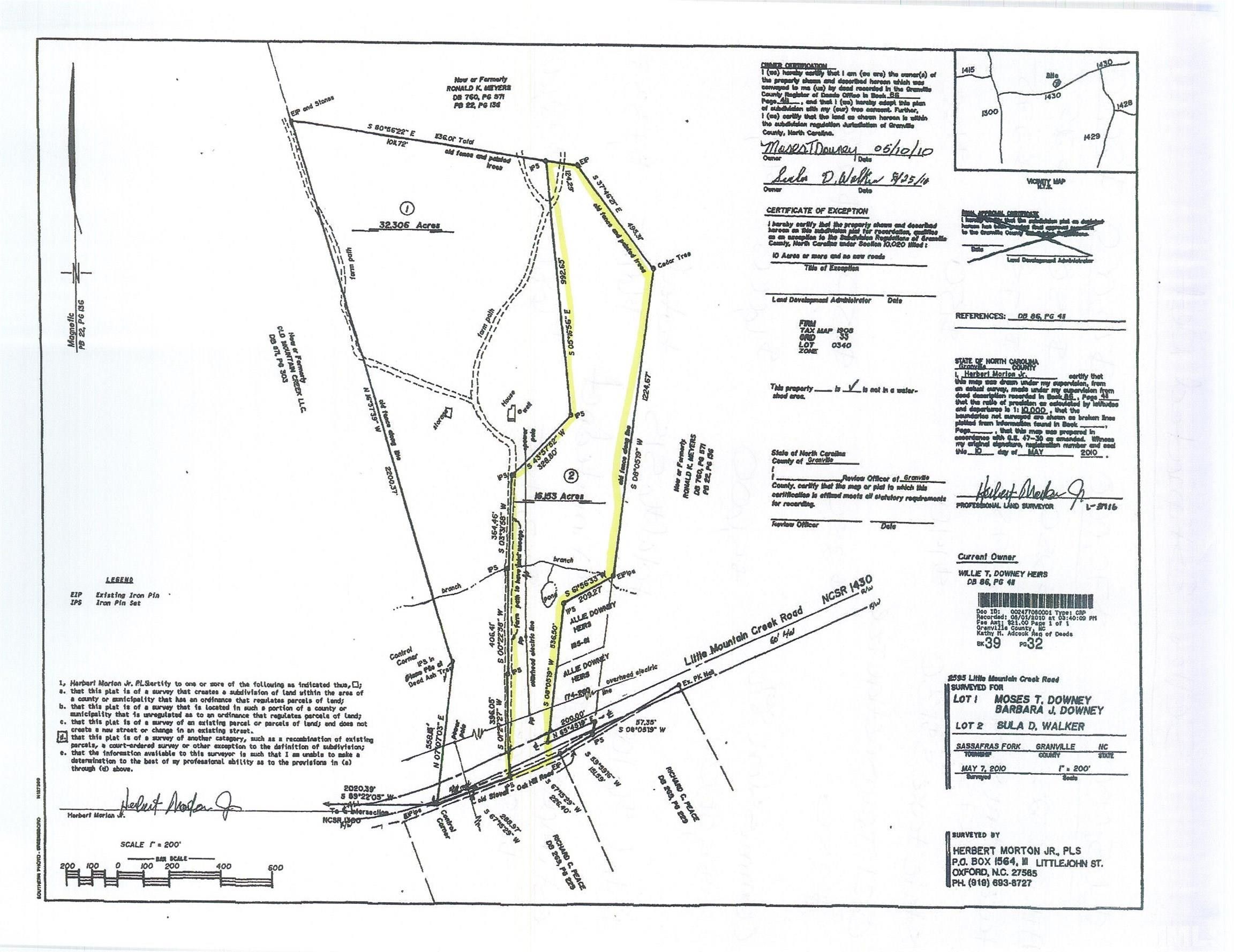 16.15 acres in Granville County, North Carolina