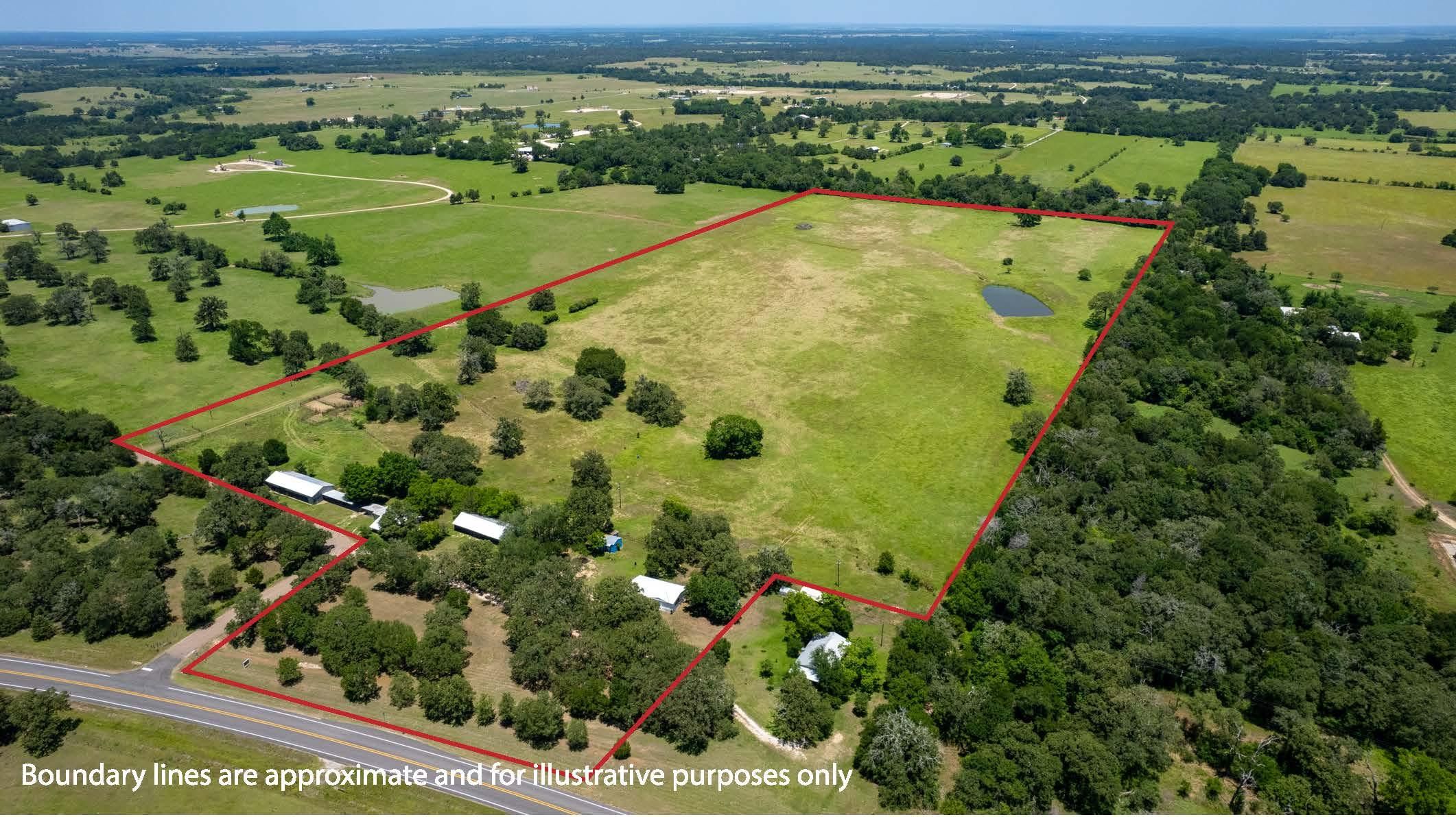 43.59 acres in Burleson County, Texas