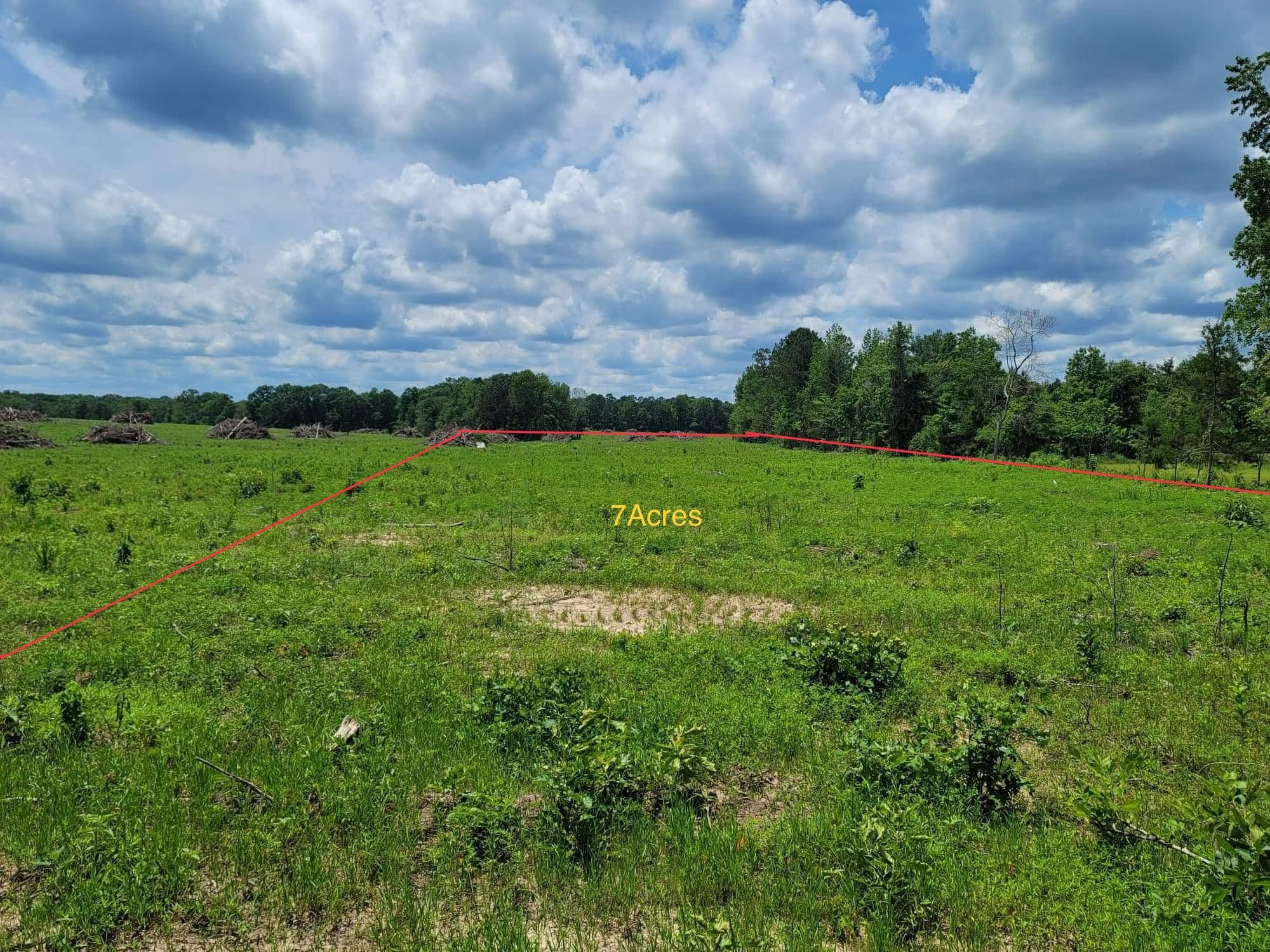 7 acres in Cass County, Texas