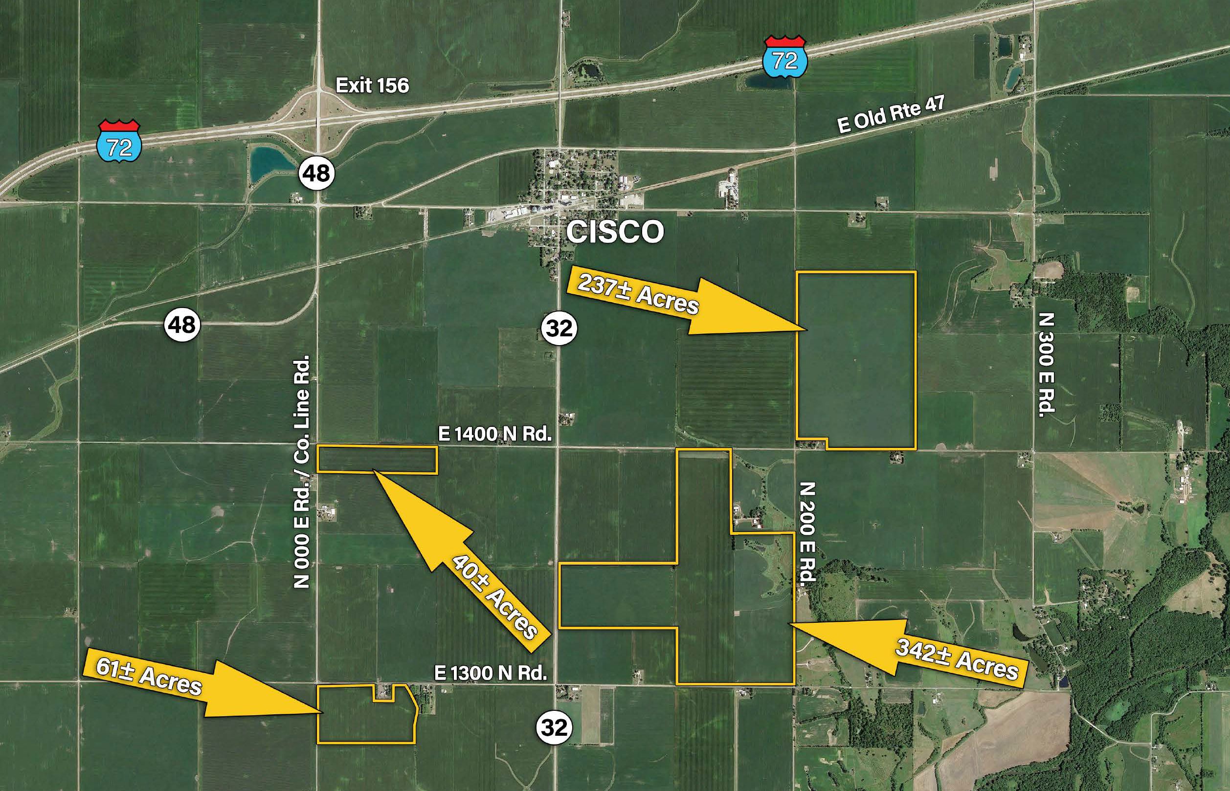 680 acres in Cisco, IL, 61830