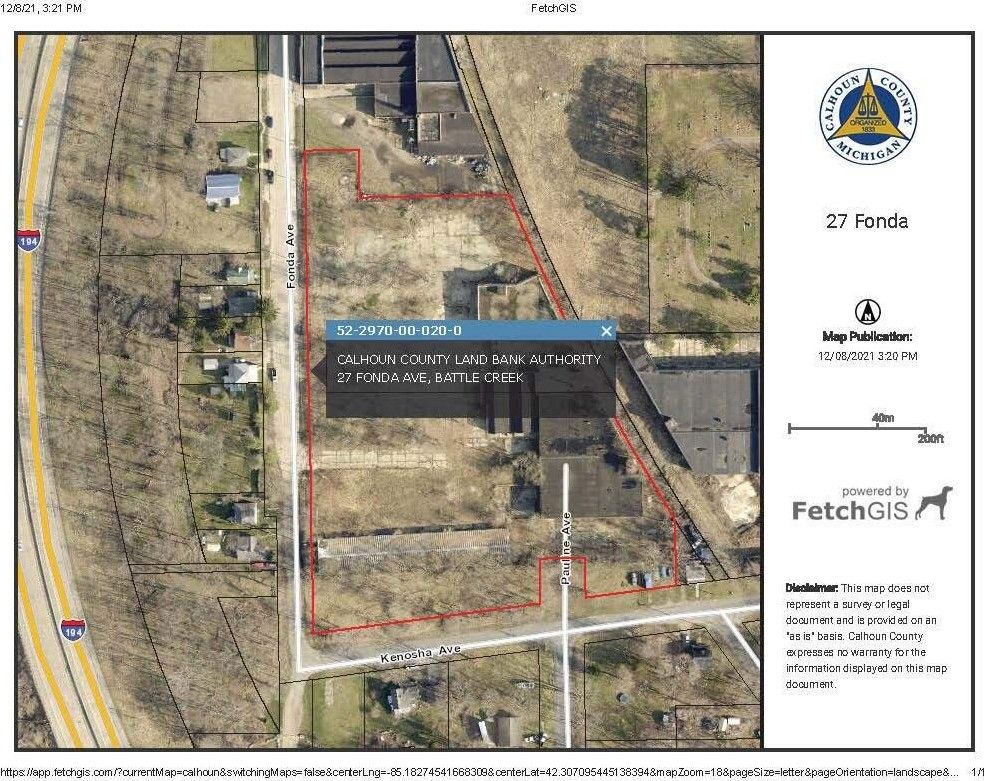 6.05 acres in Calhoun County, Michigan