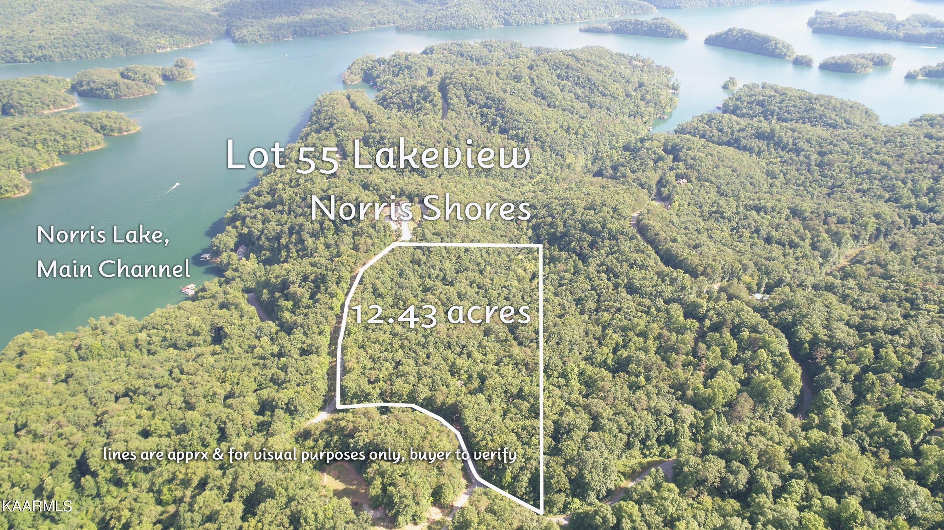 12.43 acres in Union County, Tennessee