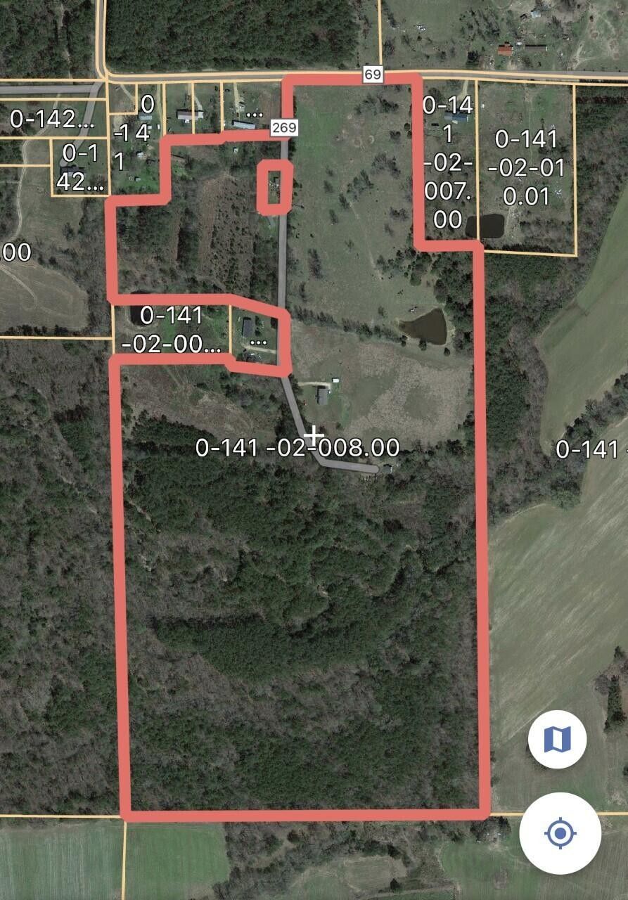 69 acres in Chickasaw County, Mississippi