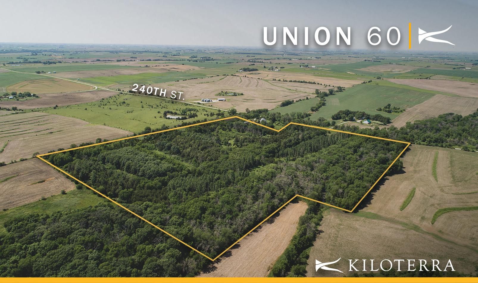 60 acres in Union County, Iowa