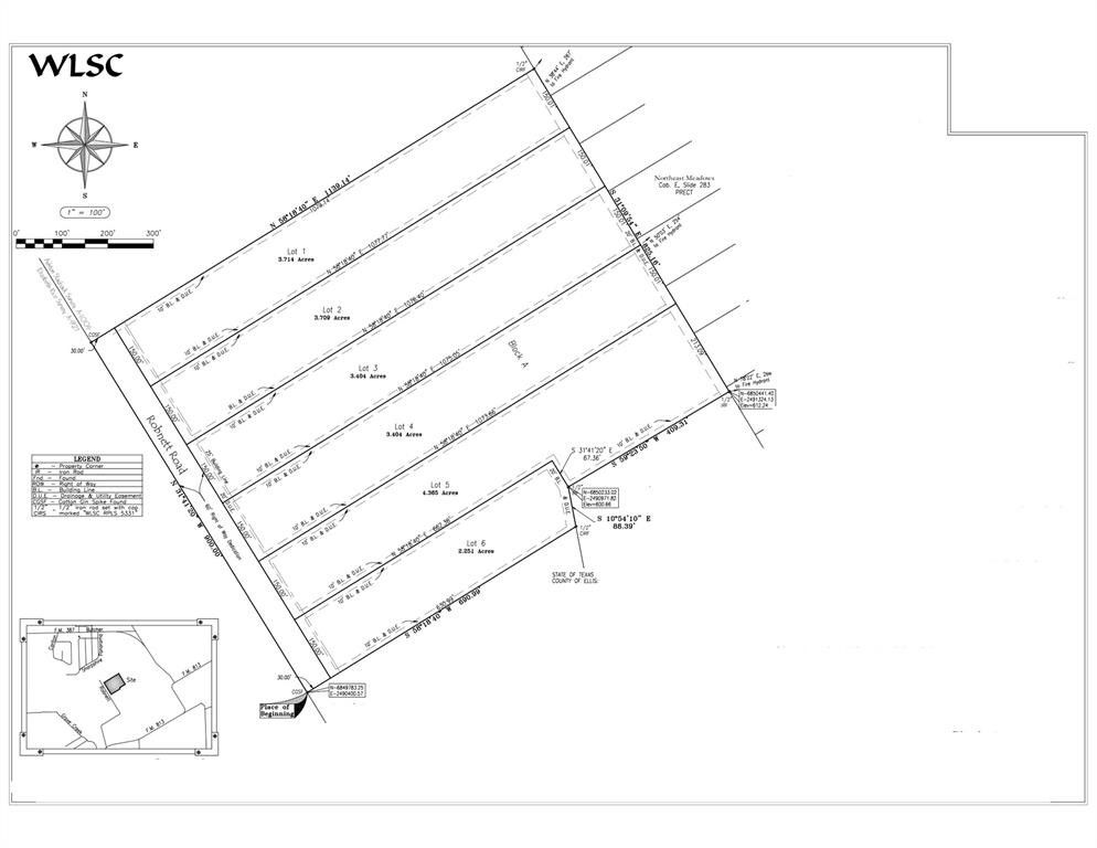 2.25 acres in Ellis County, Texas