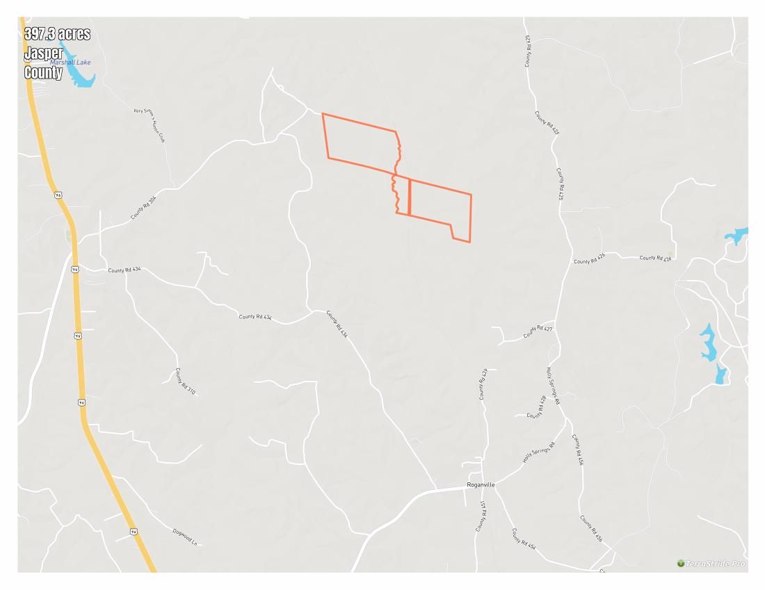 397.3 acres in Jasper County, Texas