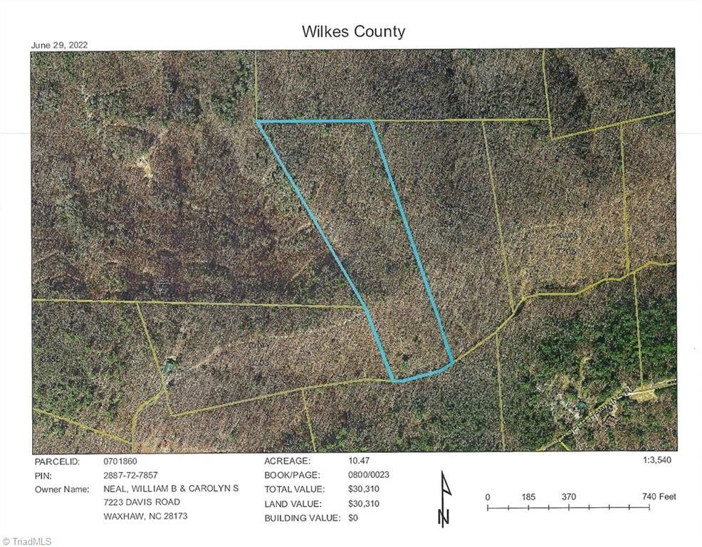 10.47 acres in Wilkes County, North Carolina