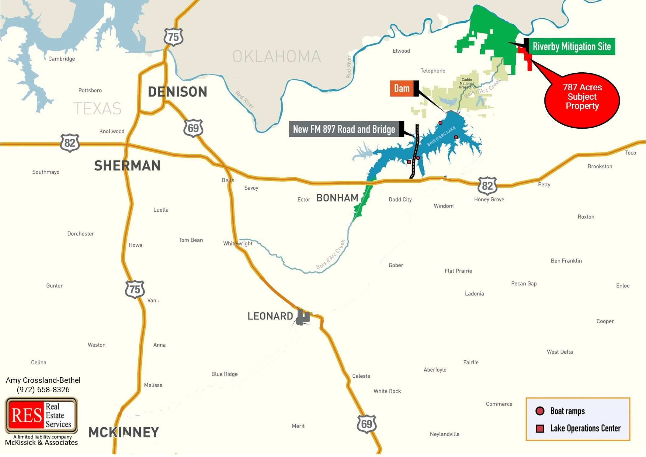 781 acres in Lamar County, Texas