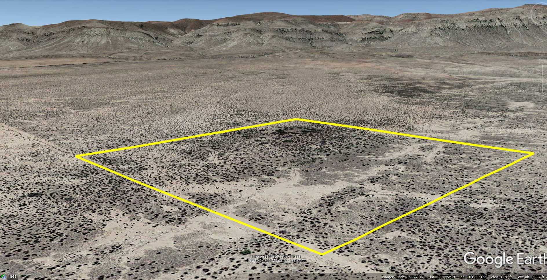 10 acres in Culberson County, Texas