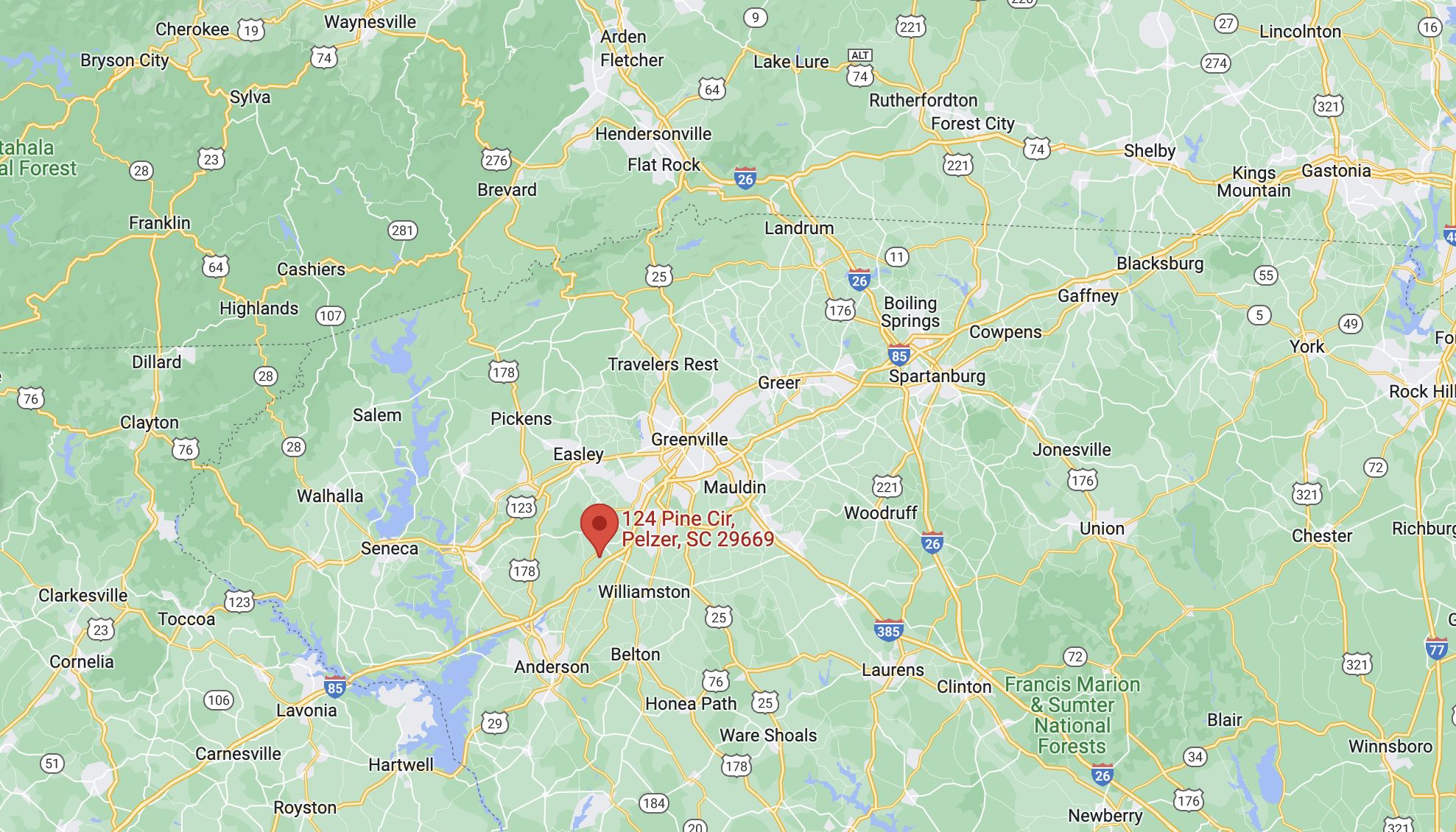 0.92 acres in Anderson County, South Carolina