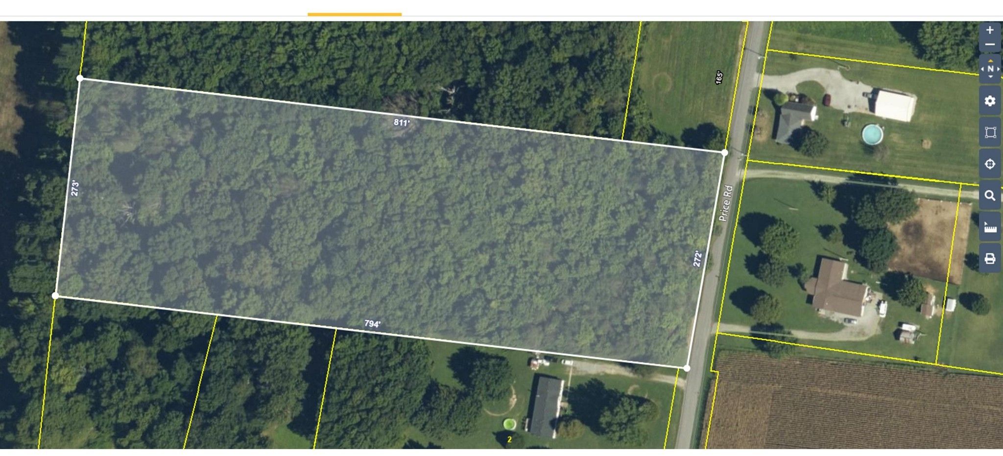 5 acres in Robertson County, Tennessee