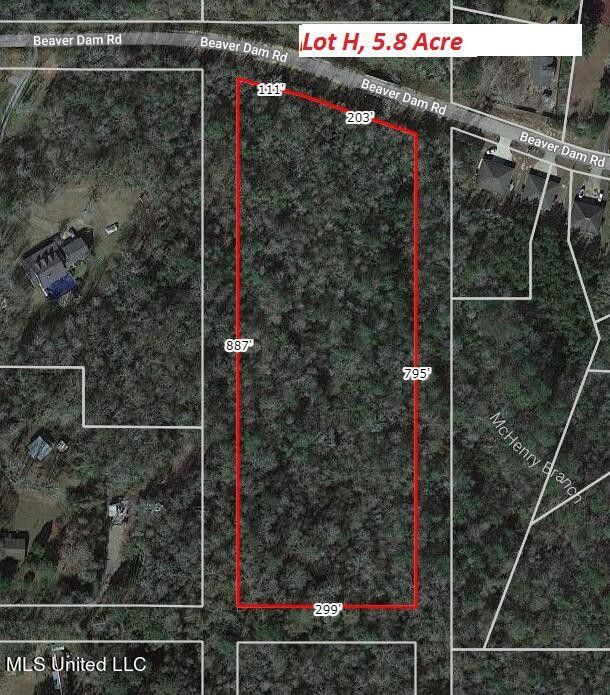 5.8 acres in Stone County, Mississippi