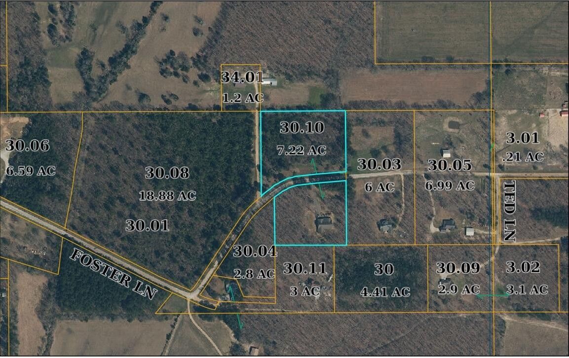 4 acres in Pontotoc County, Mississippi