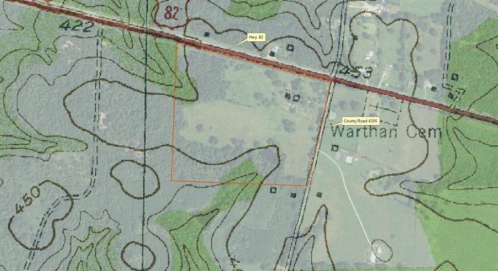 40 acres in Red River County, Texas