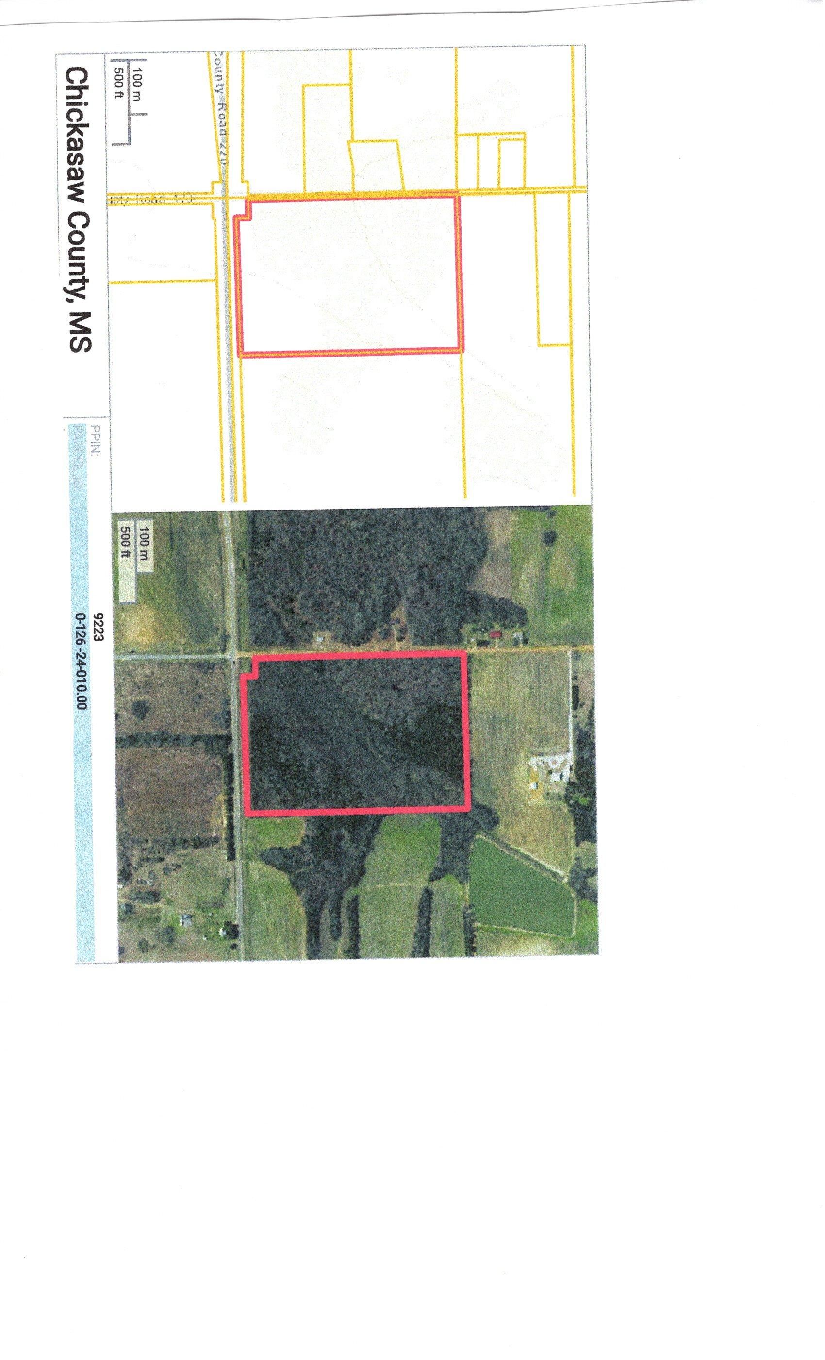 26.8 acres in Chickasaw County, Mississippi