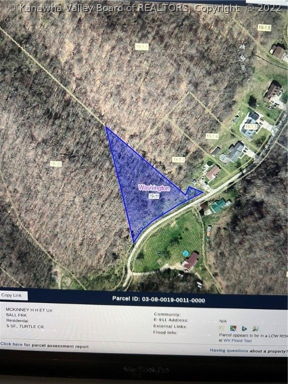 5 acres in Boone County, West Virginia