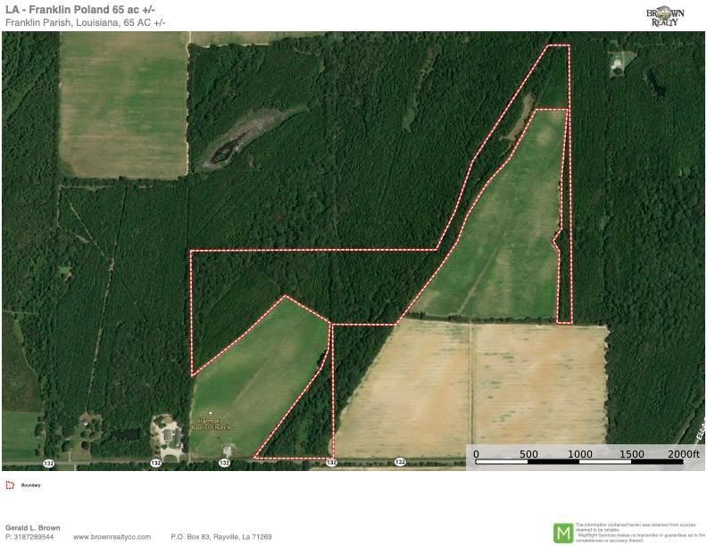 65 acres in Franklin Parish, Louisiana