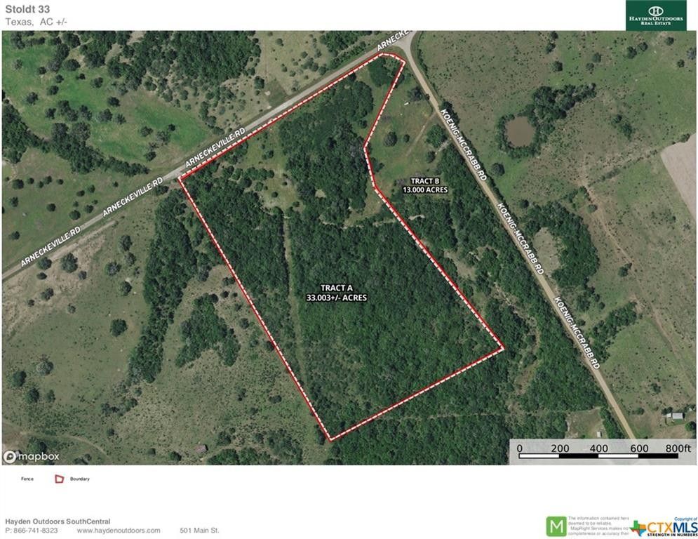 33 acres in Dewitt County, Texas
