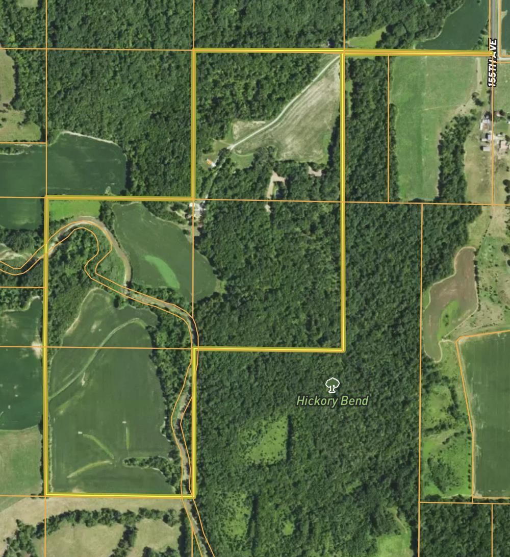 160 acres in Des Moines County, Iowa