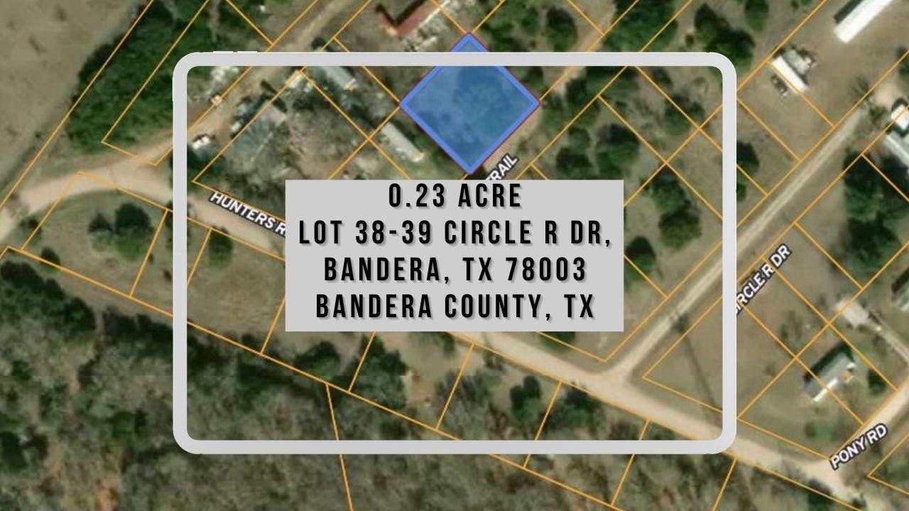 0.23 acres in Bandera County, Texas