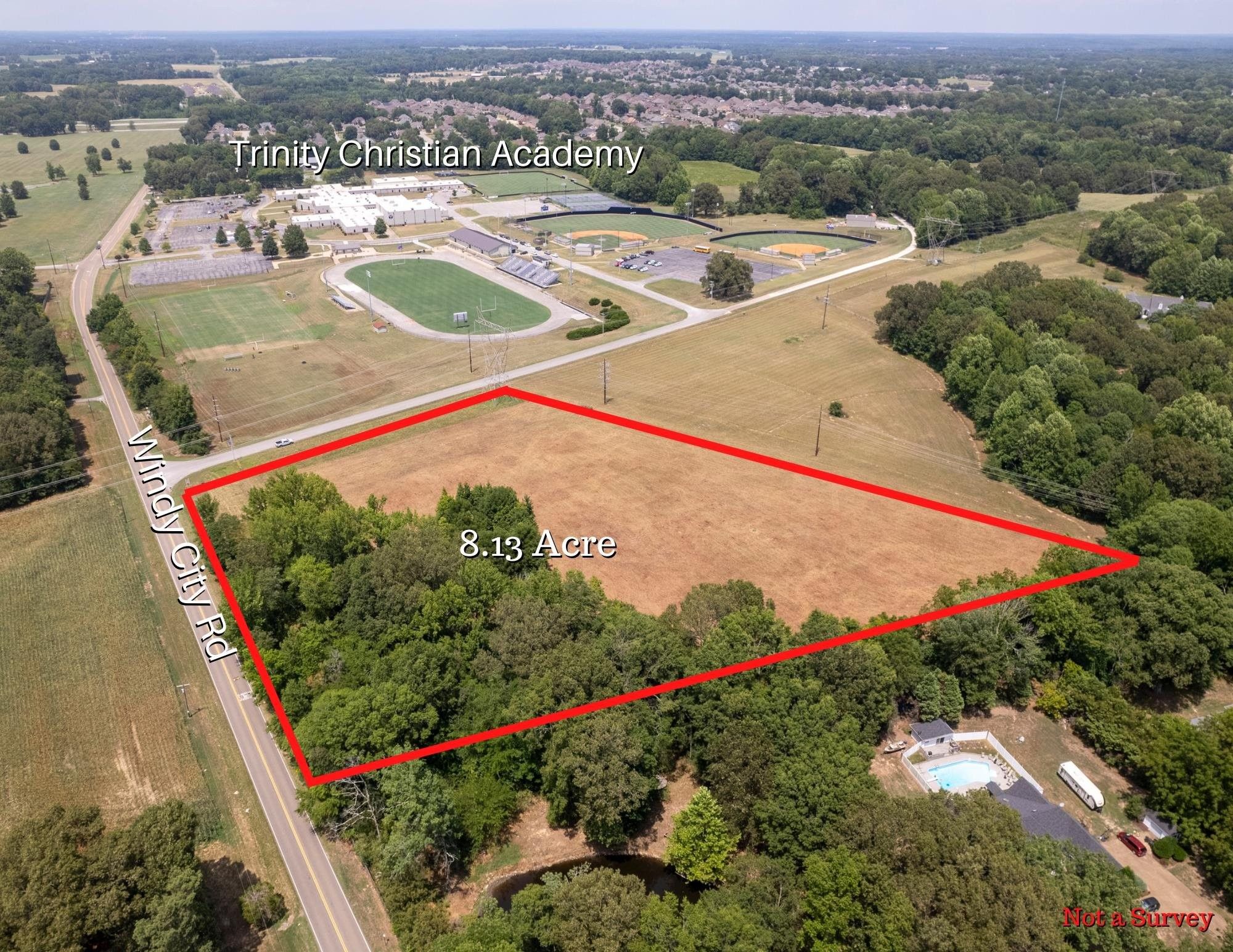 8.13 acres in Madison County, Tennessee