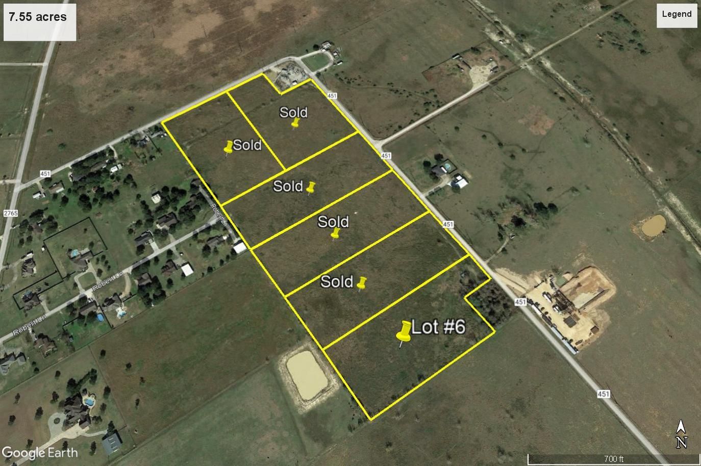 7.55 acres in Wharton County, Texas