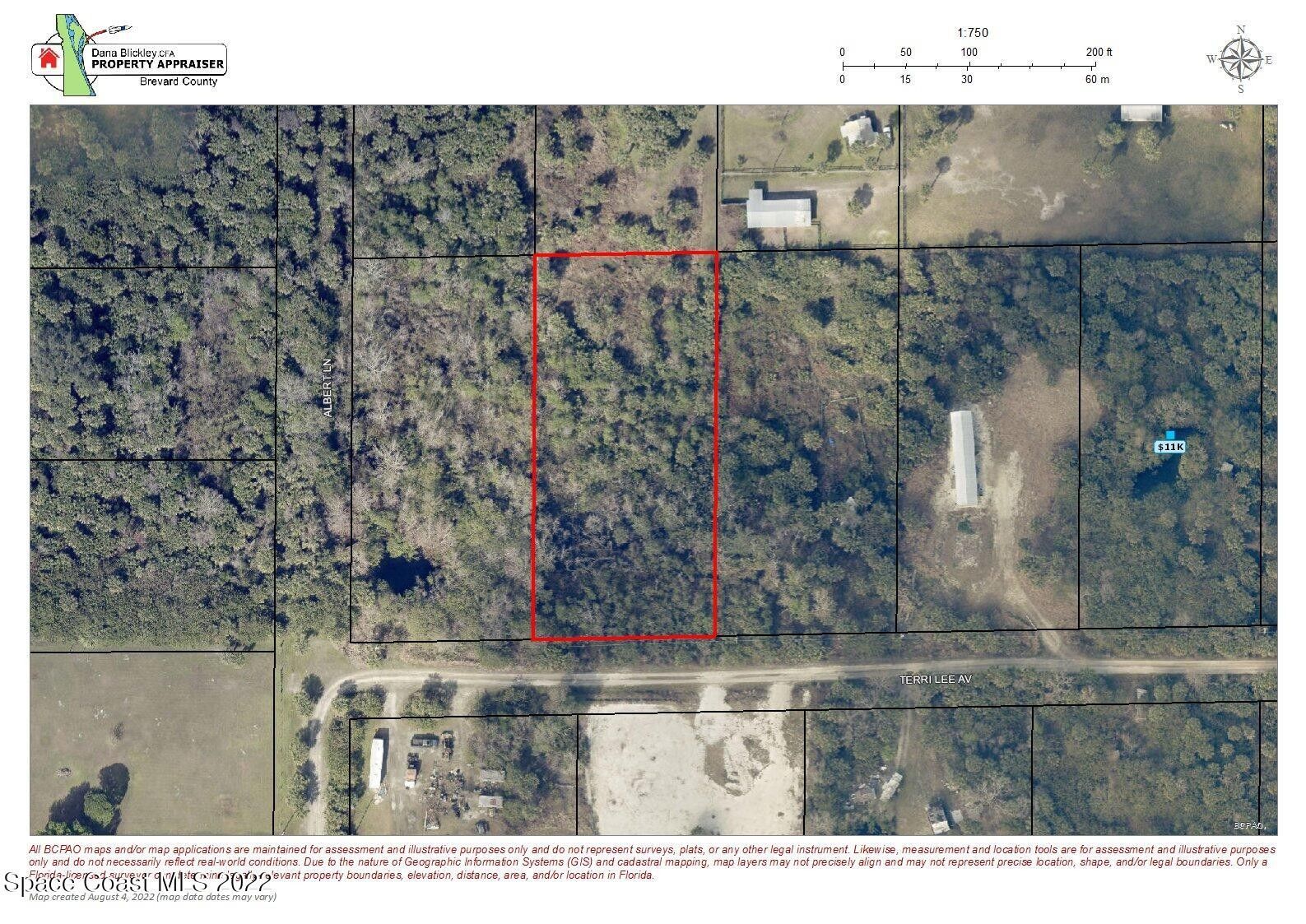 1 acres in Brevard County, Florida