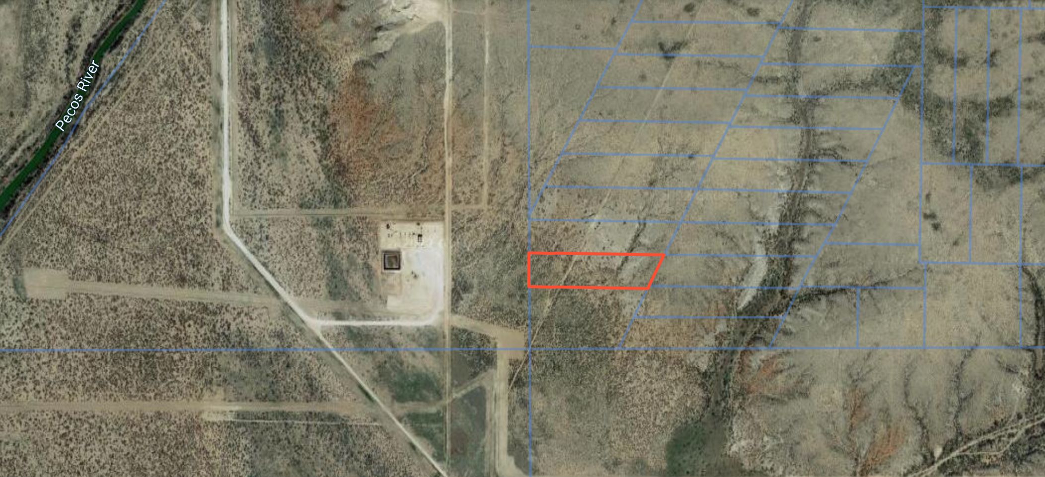 5.1 acres in Loving County, Texas