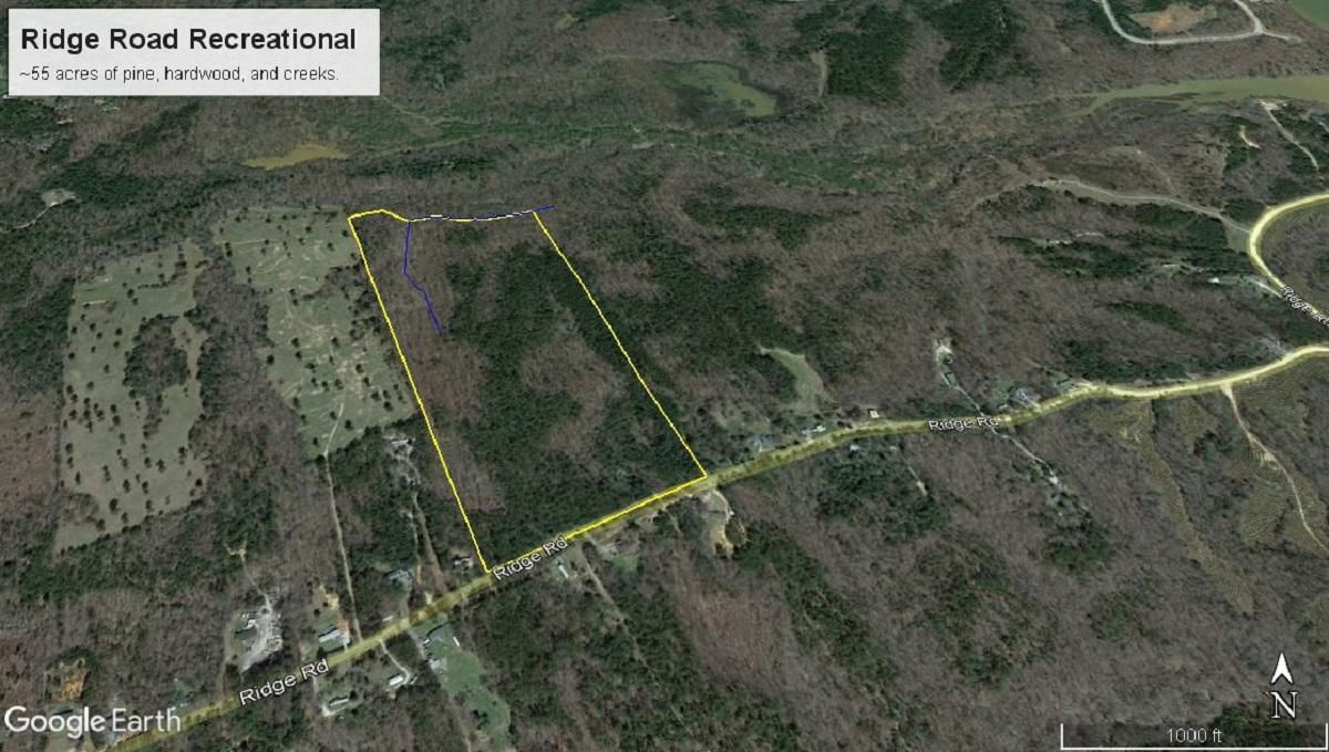 55 acres in Greenwood County, South Carolina