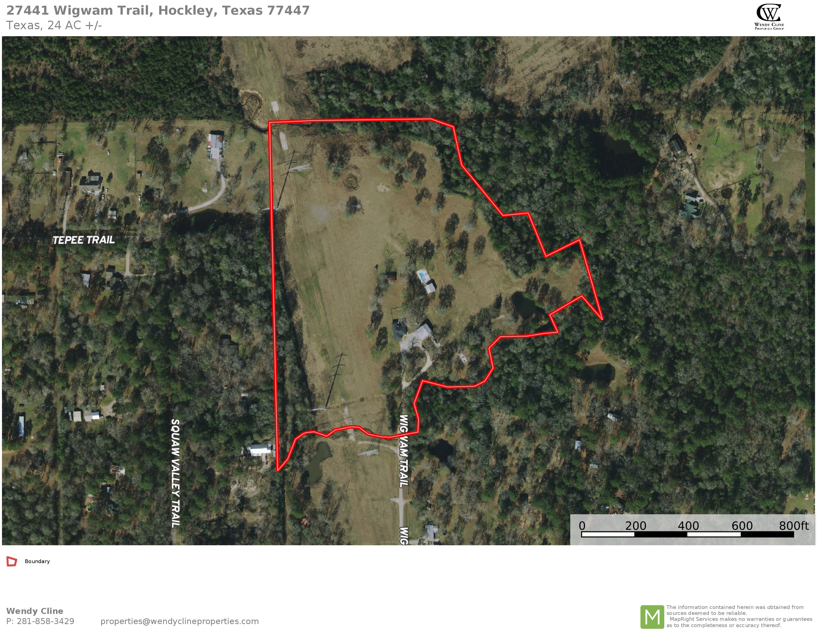 24.56 acres in Waller County, Texas