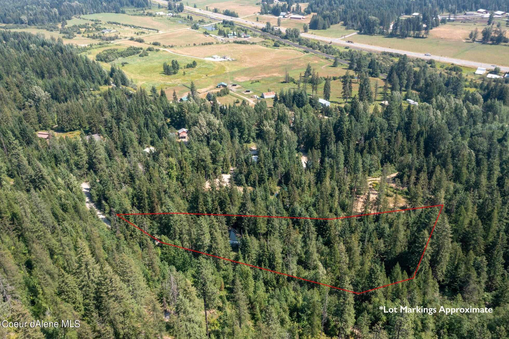 1.2 acres in Bonner County, Idaho