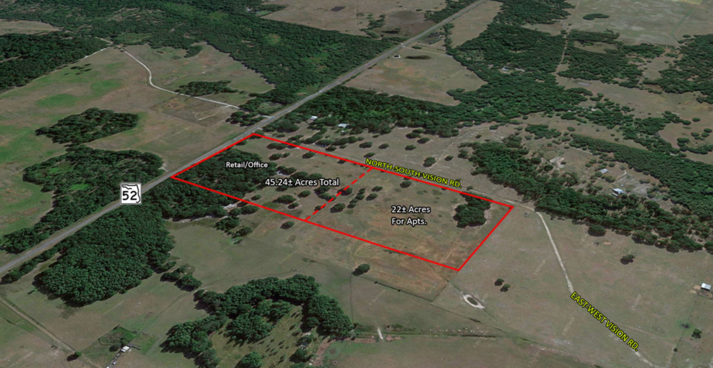 23 acres in Pasco County, Florida