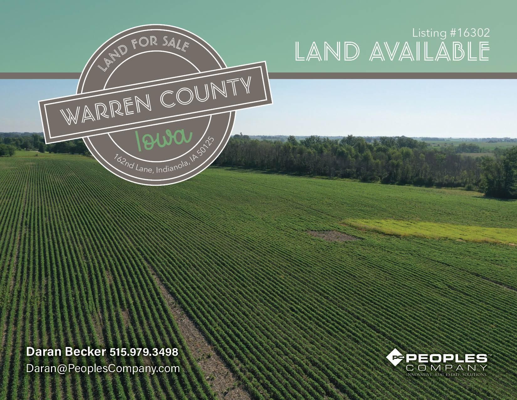 42 acres in Warren County, Iowa