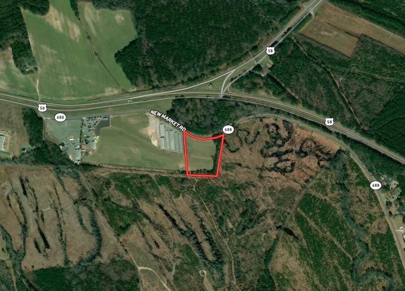 6 acres in Southampton County, Virginia