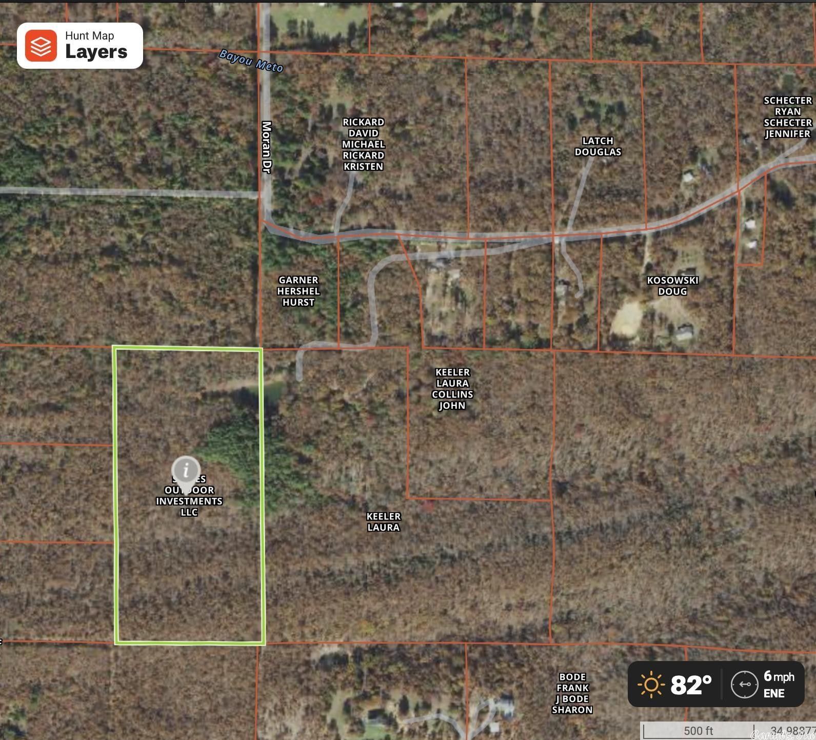 20 acres in Faulkner County, Arkansas