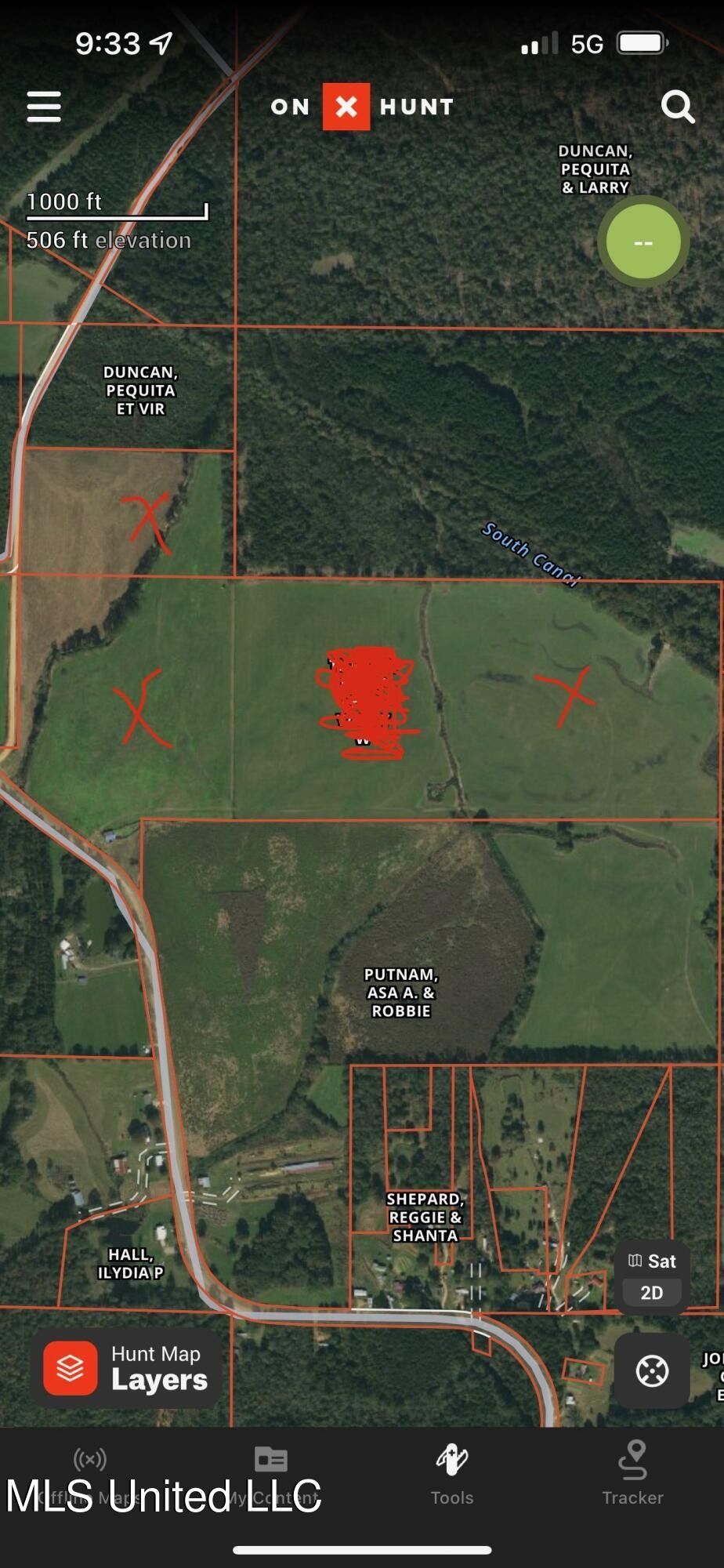 132 acres in Scott County, Mississippi