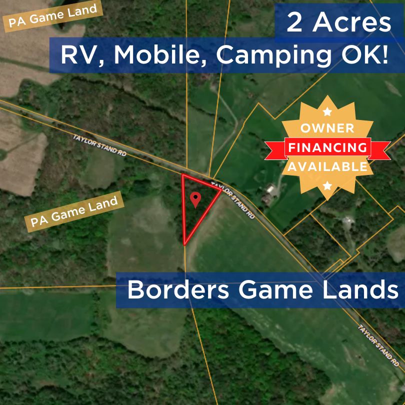 2 acres in Crawford County, Pennsylvania