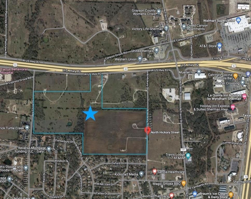 102 acres in Grayson County, Texas