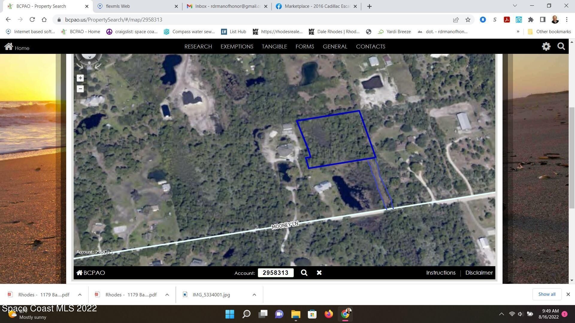 2.29 acres in Brevard County, Florida