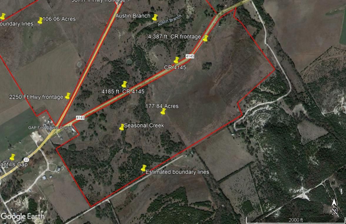 177.84 acres in Bosque County, Texas