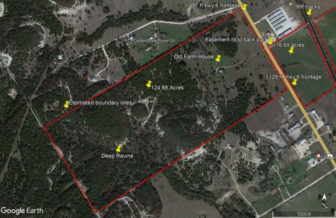 124.88 acres in Bosque County, Texas