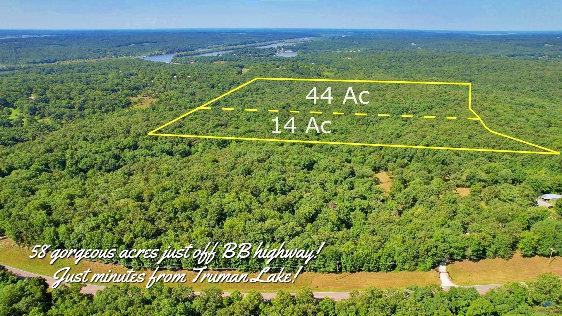 58 acres in Benton County, Missouri