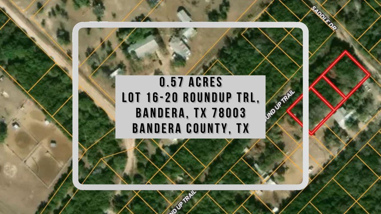 0.57 acres in Bandera County, Texas