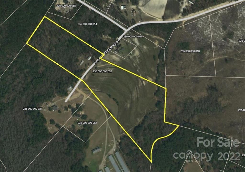 21.5 acres in Chesterfield County, South Carolina