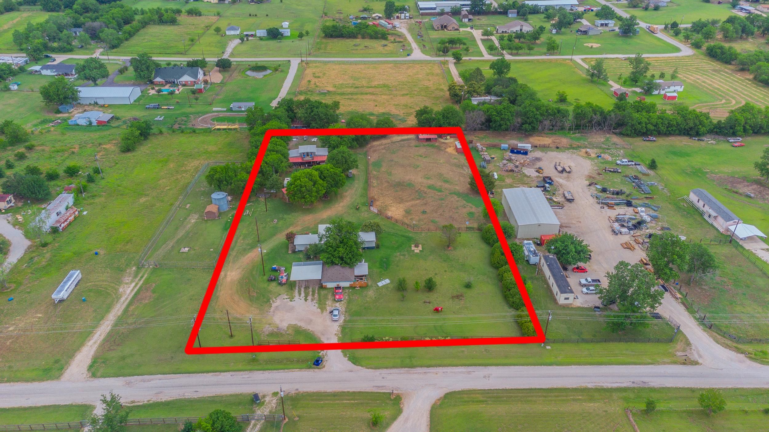 2.35 acres in Denton County, Texas