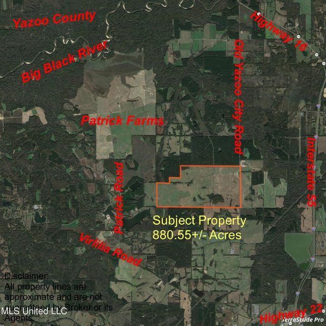 880 acres in Madison County, Mississippi