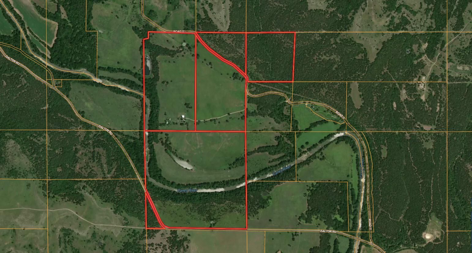 353.4 acres in Chautauqua County, Kansas
