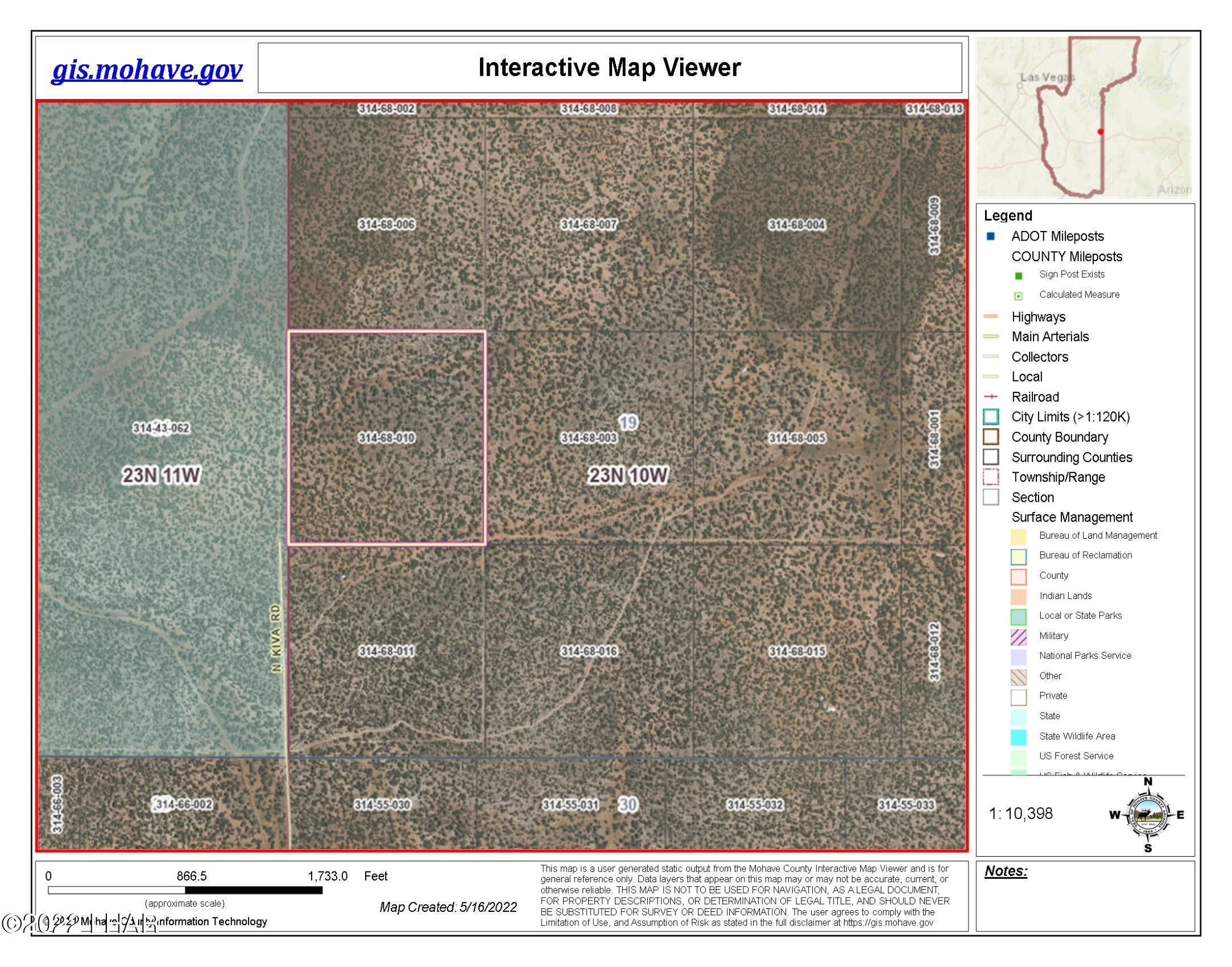 37.83 acres in Mohave County, Arizona