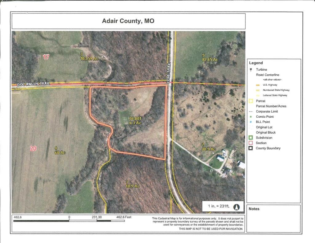 6.3 acres in Sullivan County, Missouri